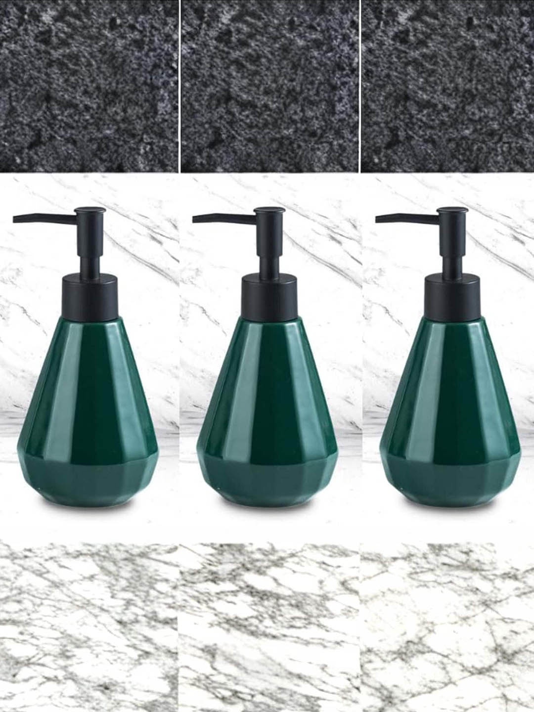 

UMAI Green 3 Pcs Liquid Soap Dispensers 250 ml