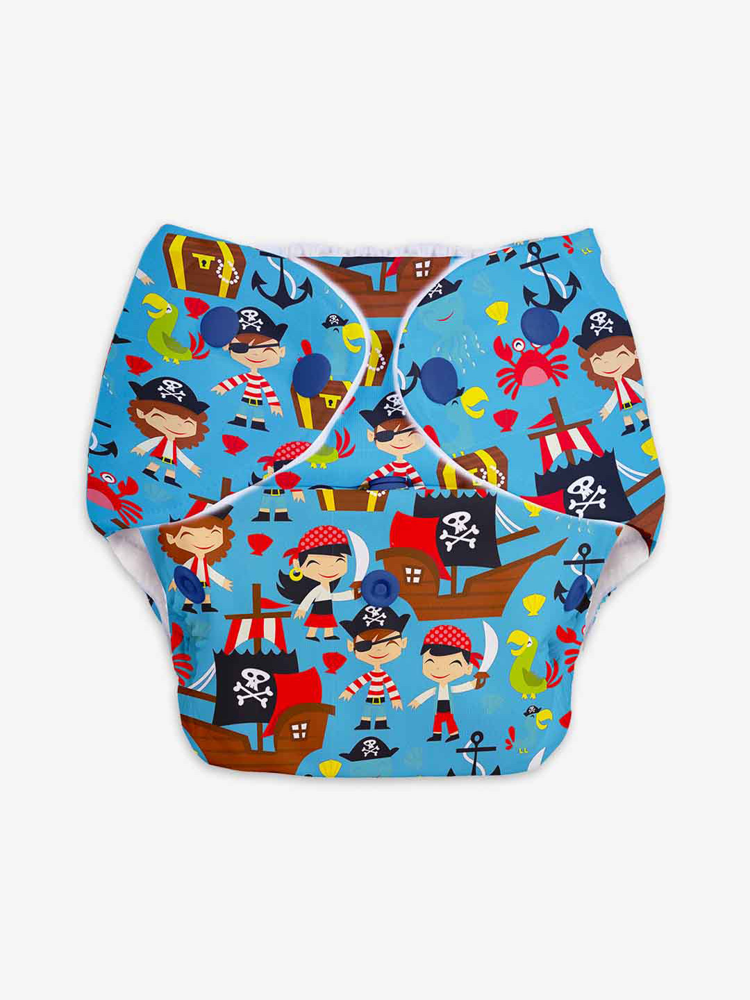 

SuperBottoms BASIC Reusable Cloth Diaper Outer Shell, Blue