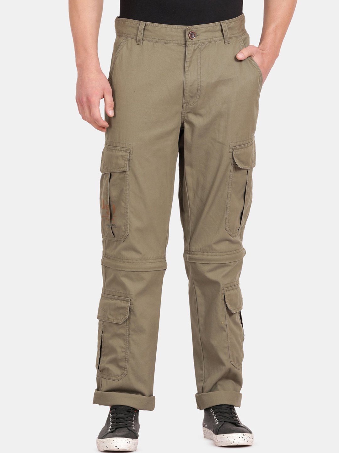 

t-base Men Cargos Trousers, Green