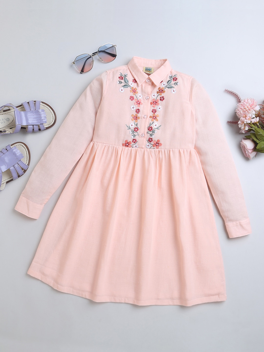 

ZIP ZAP ZOOP A-Line Dress, Pink
