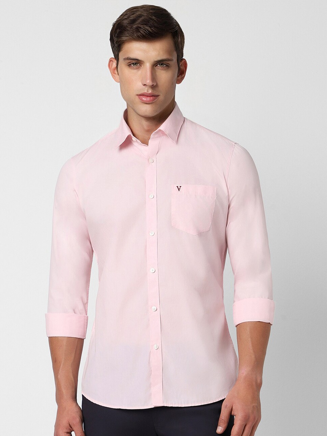 

Van Heusen Sport Men Slim Fit Opaque Casual Shirt, Pink
