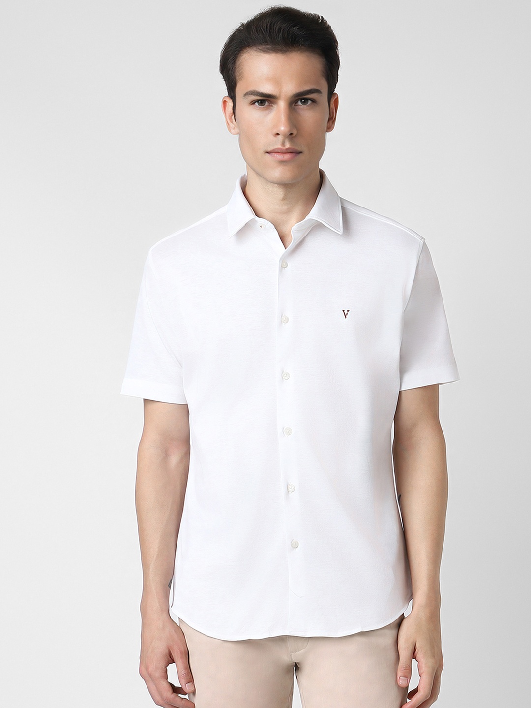 

Van Heusen Sport Men Slim Fit Opaque Casual Shirt, White