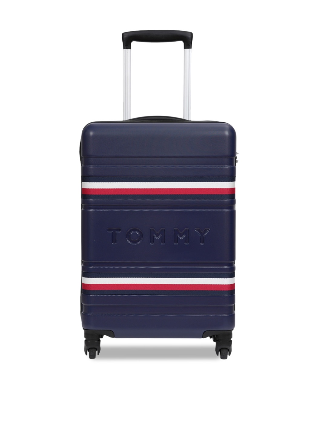 

Tommy Hilfiger Berlin Hard Sided Small Trolley Bag, Navy blue