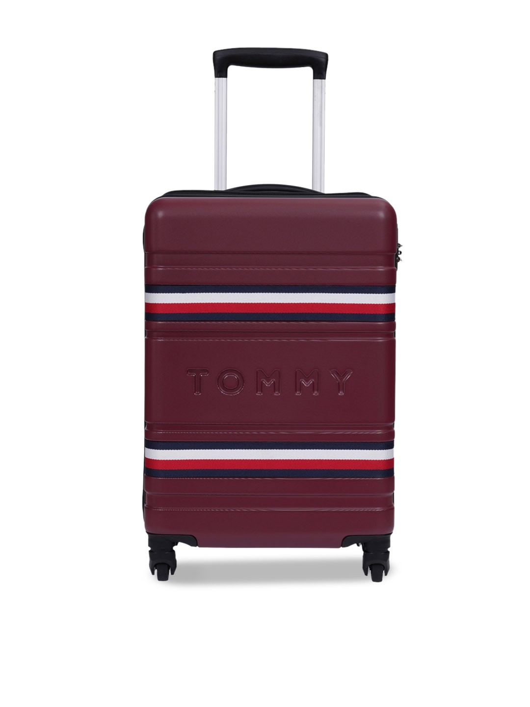 

Tommy Hilfiger Berlin Hard-Sided Cabin Trolley Bags, Maroon