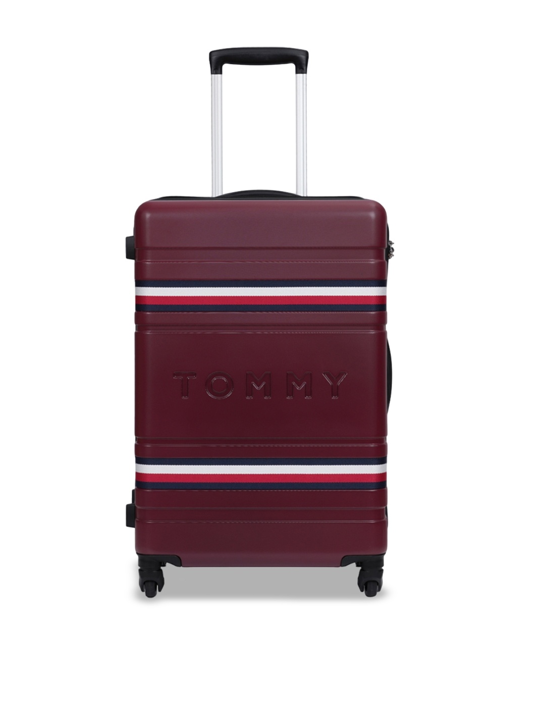 

Tommy Hilfiger Berlin Hard-Sided Medium Trolley Bags, Maroon