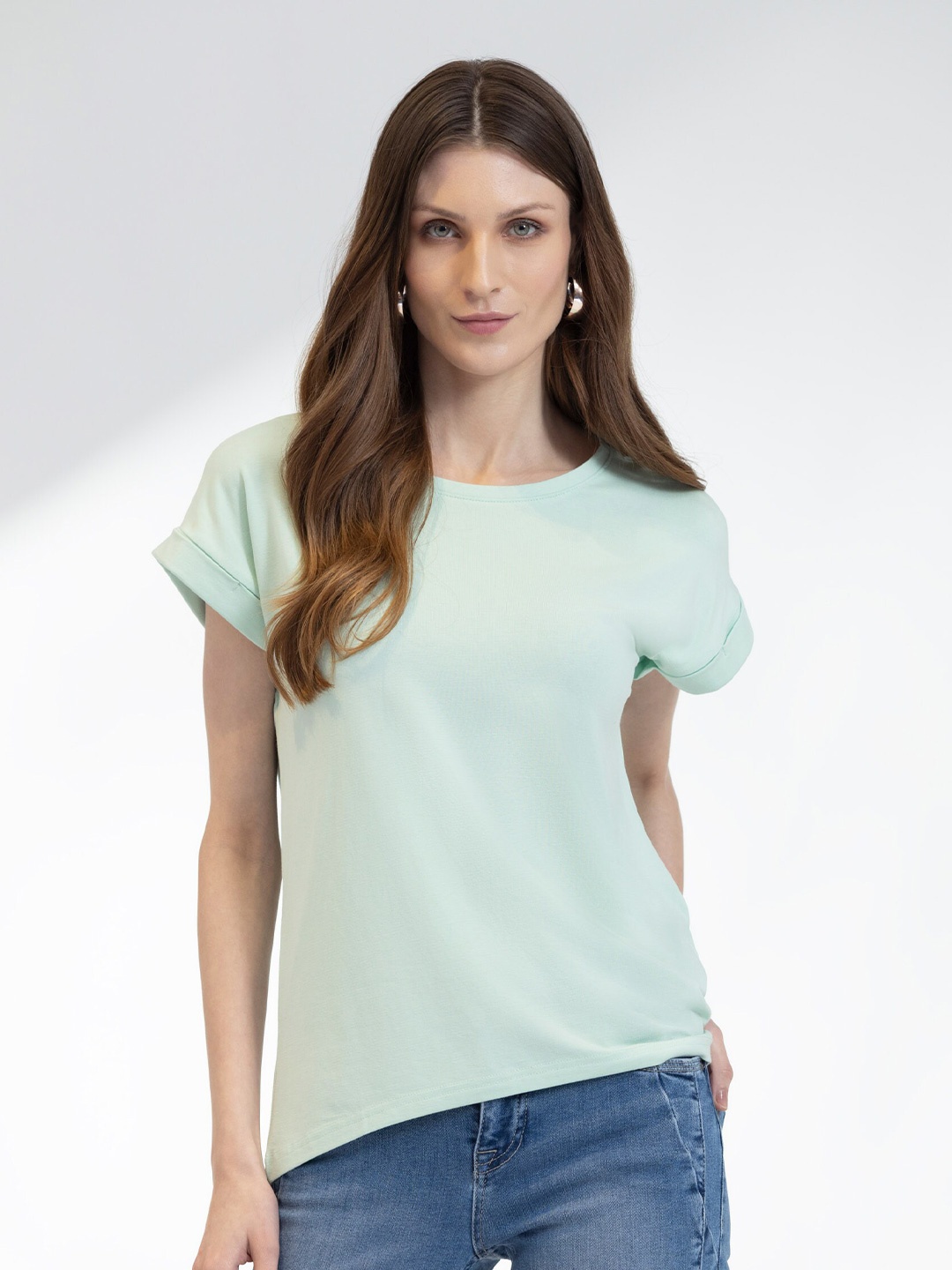 

B.Copenhagen Women Pockets T-shirt, Green
