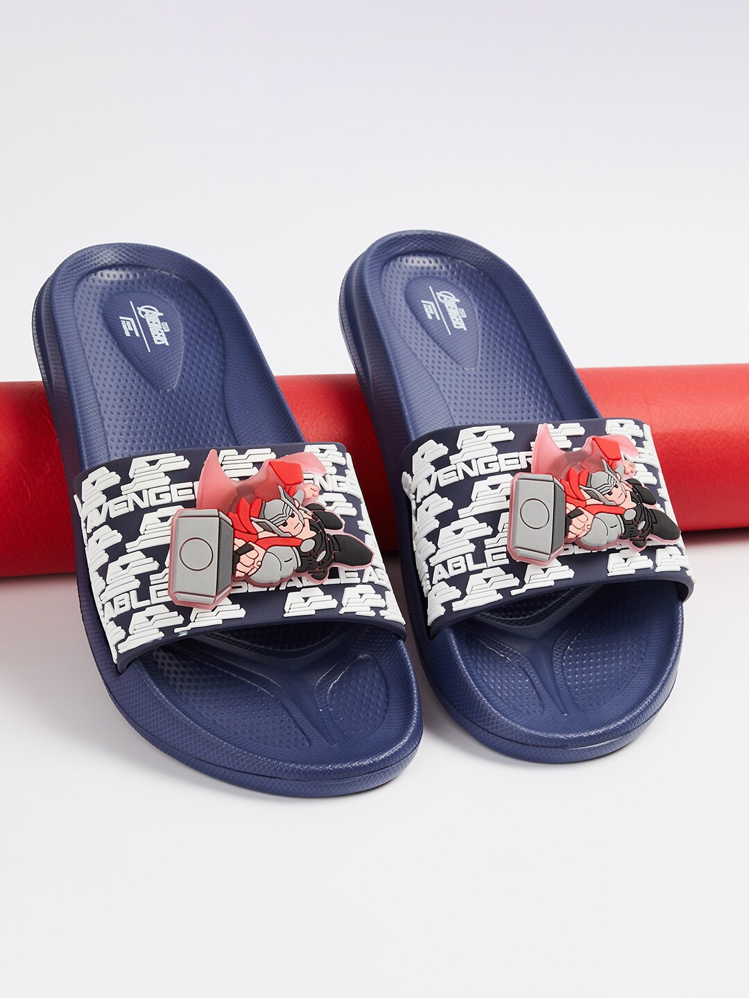 

Fame Forever by Lifestyle Boys Printed Sliders, Blue