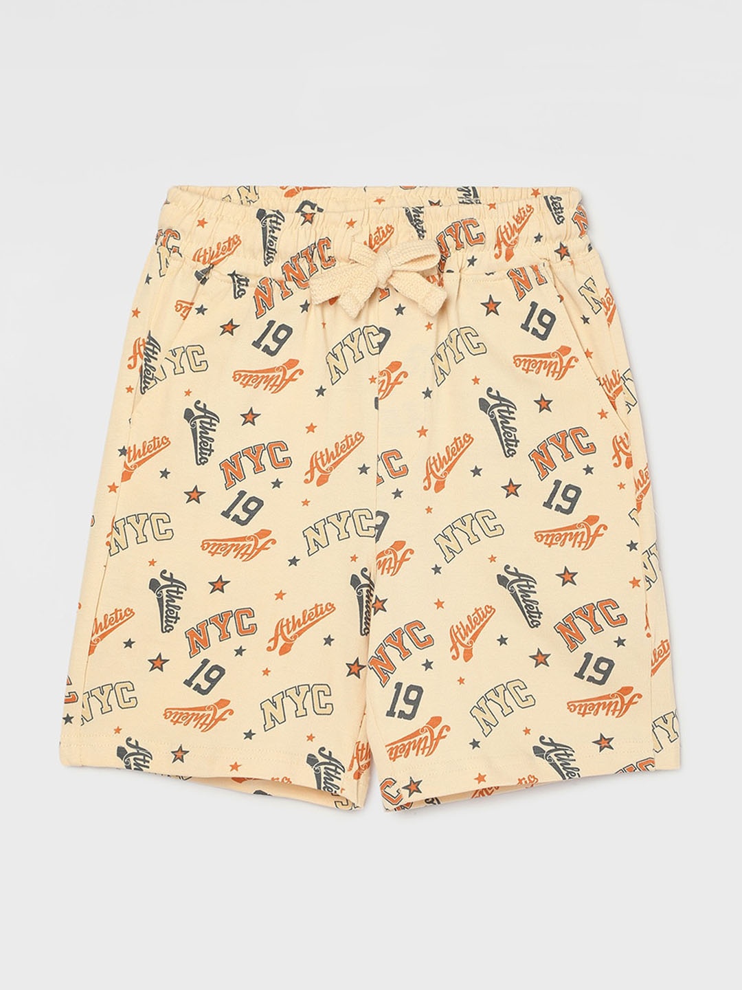 

Fame Forever by Lifestyle Boys Conversational Printed Shorts, Pink