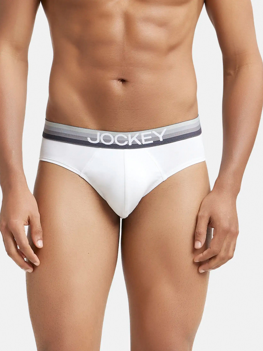 

Jockey ZONE STRETCH Men Zone Stretch White Brief US07
