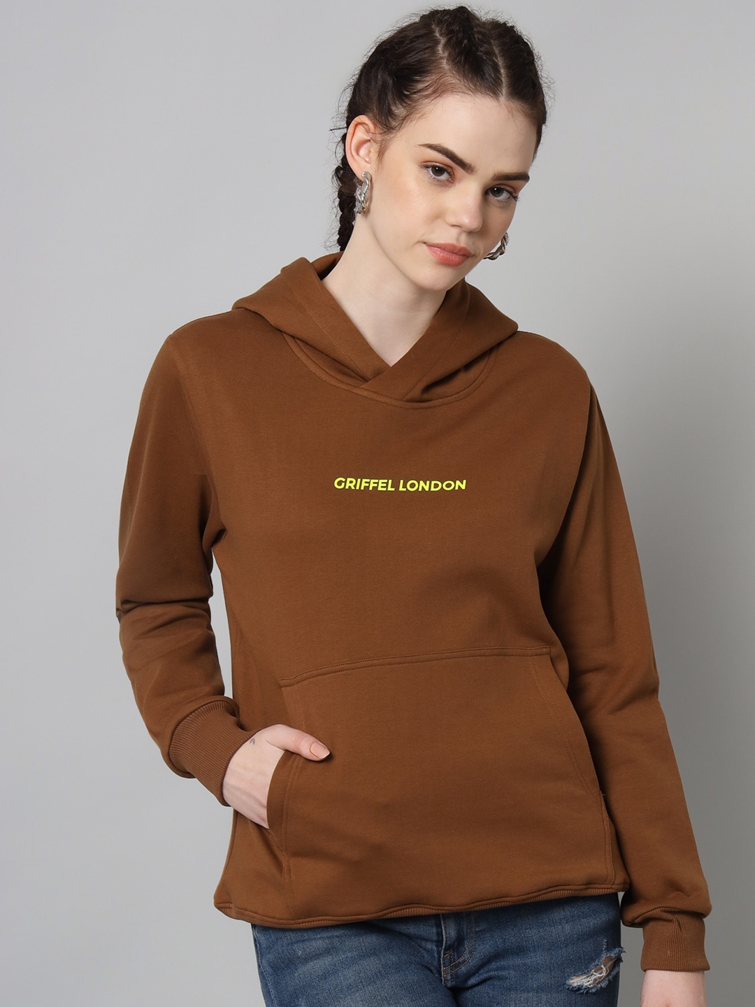 

GRIFFEL Women Sweatshirt, Brown