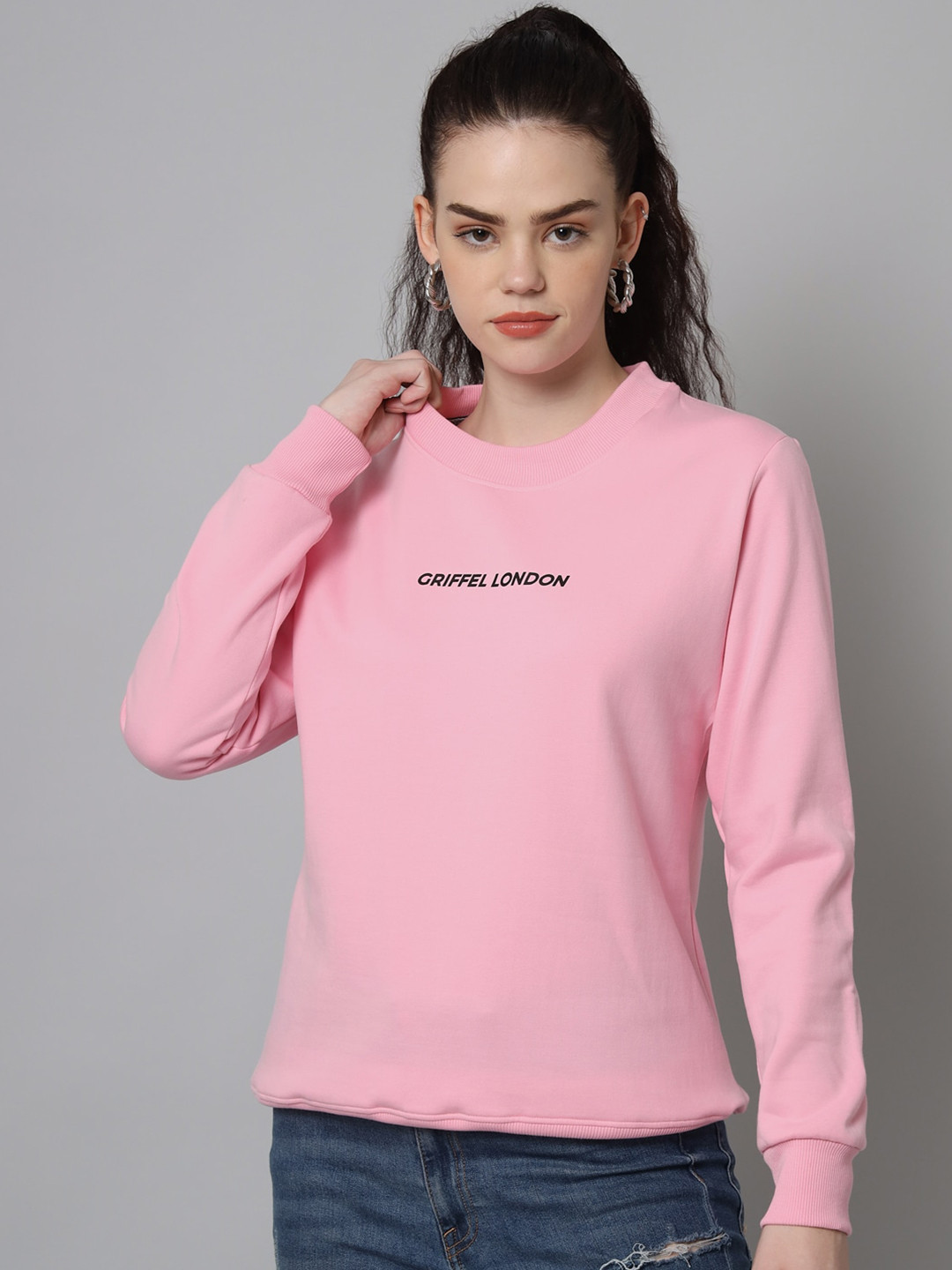 

GRIFFEL Women Sweatshirt, Pink