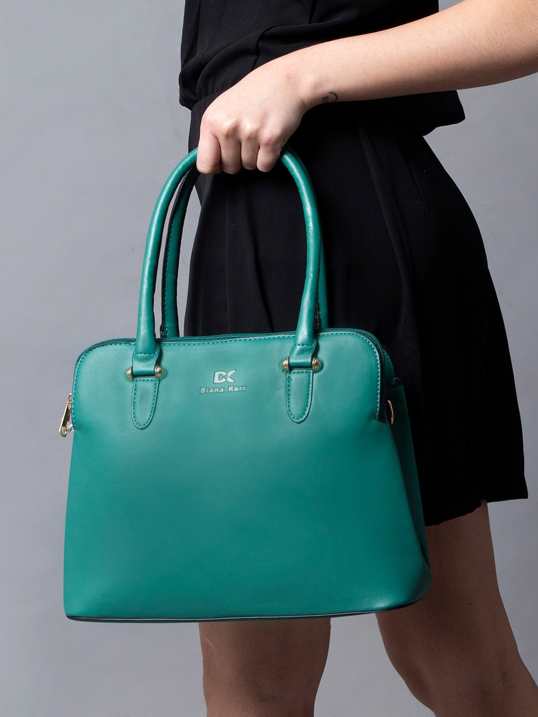 

Diana Korr Structured Handheld Bag, Green