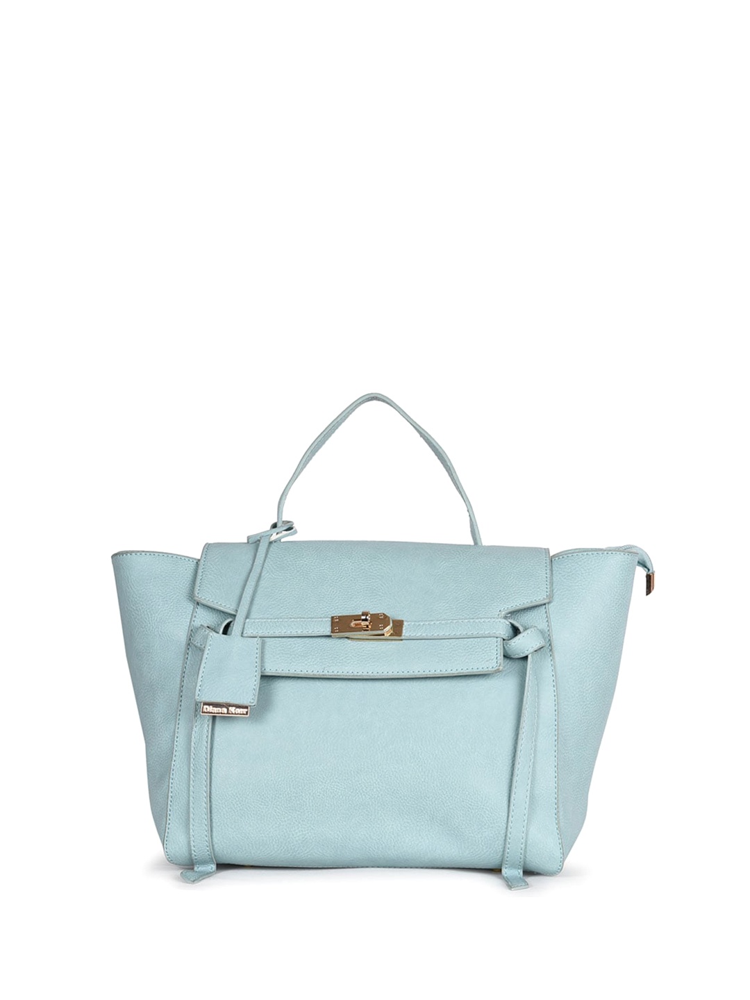 

Diana Korr Structured Buckle Detail Satchel, Blue