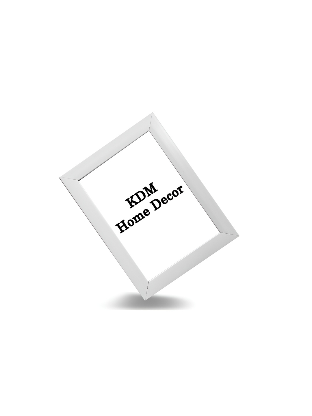 

KDM HOME DECOR White Wooden Table Photo Frame