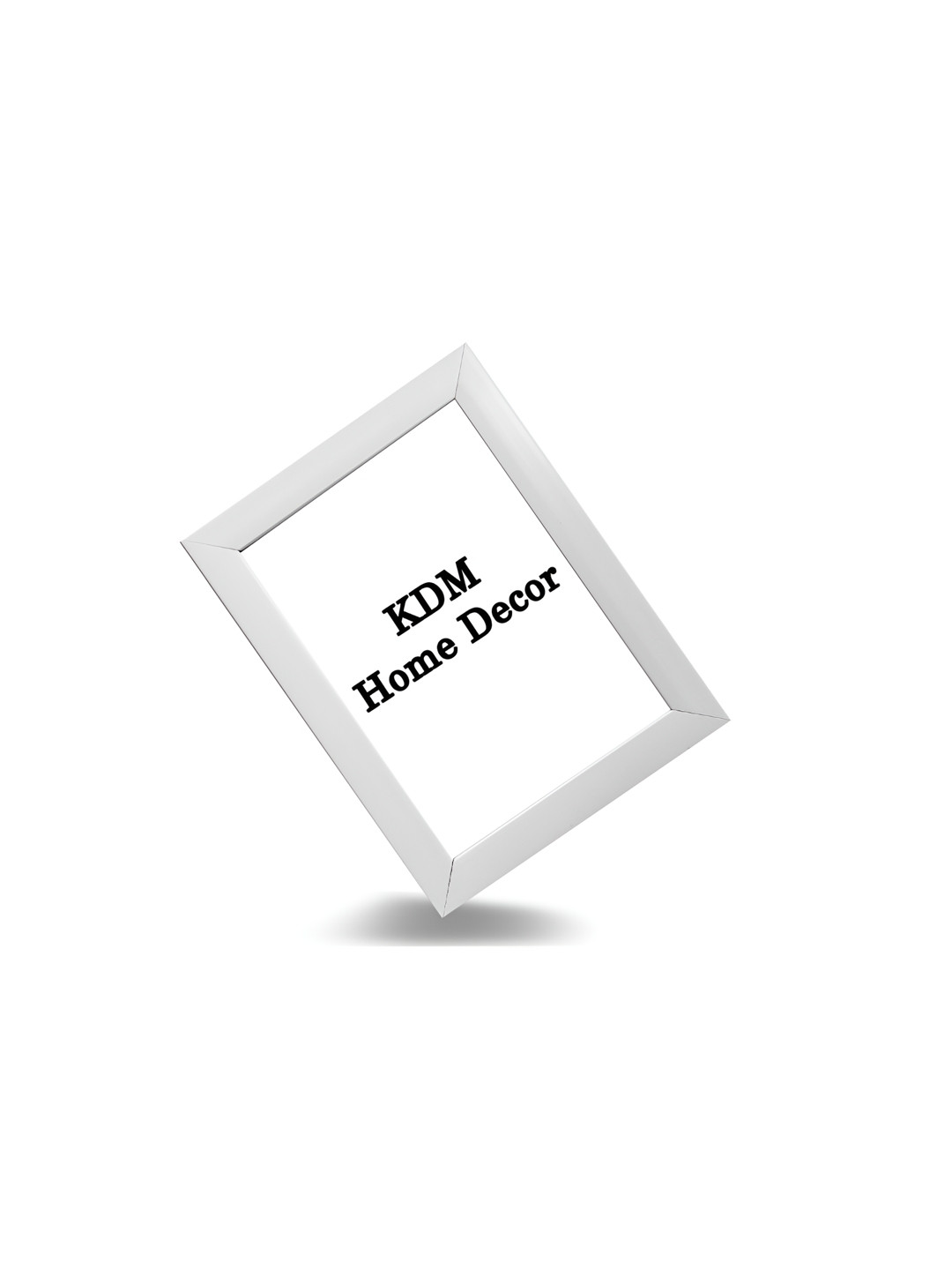 

KDM HOME DECOR White Wooden Table Photo Frame