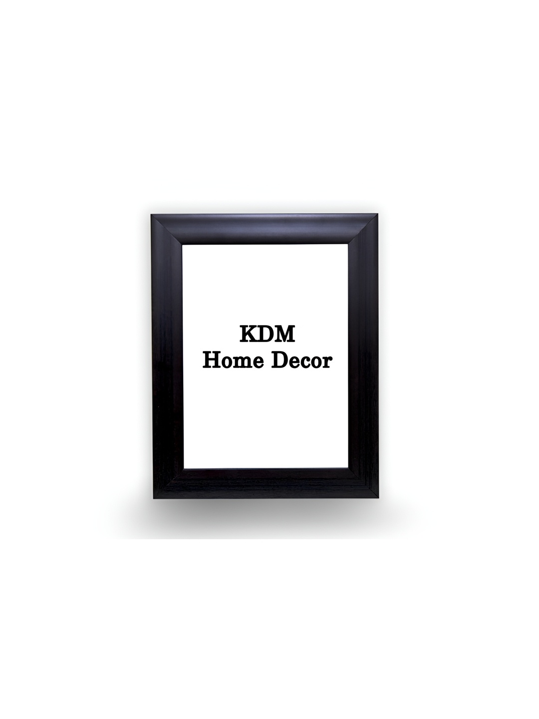 

KDM HOME DECOR Brown & Transparent Wooden Wall Photo Frames