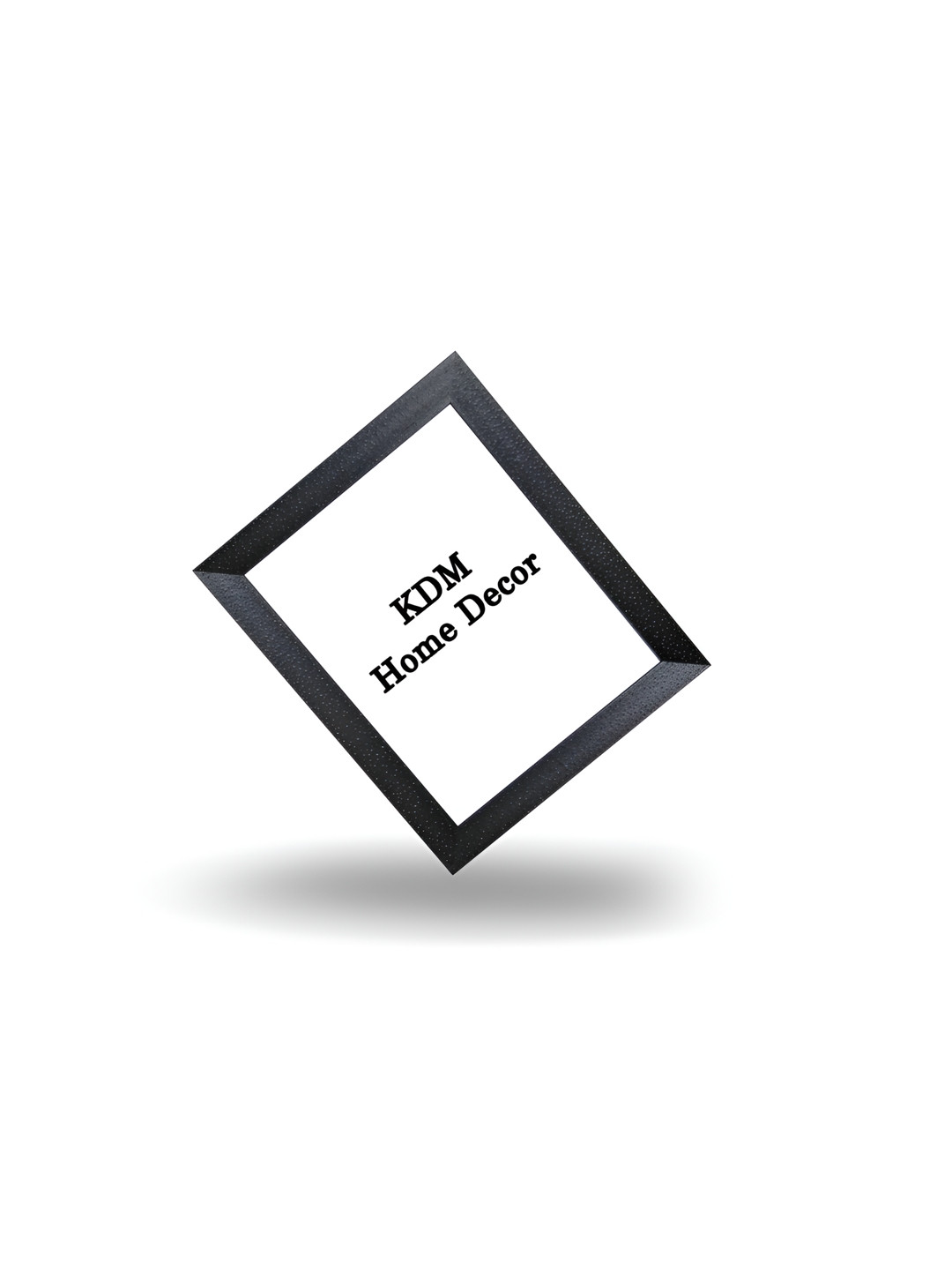 

KDM HOME DECOR Black Wooden Table Photo Frames