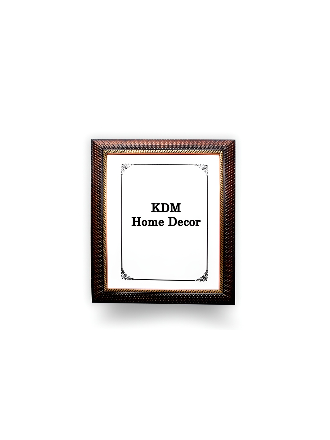 

KDM HOME DECOR Bronze-Toned Metal Wall Photo Frame