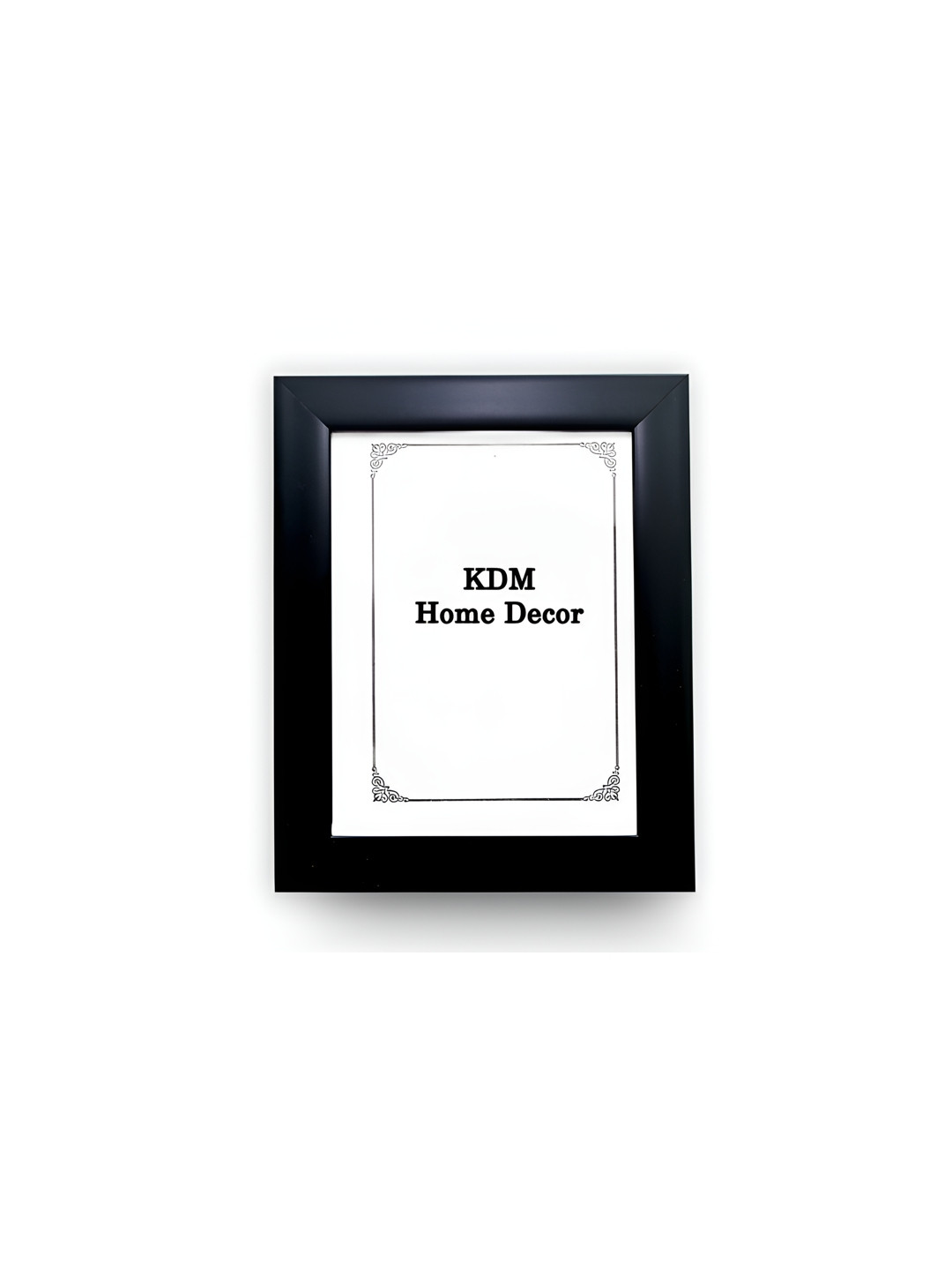 

KDM HOME DECOR Black Wooden Wall Photo Frame