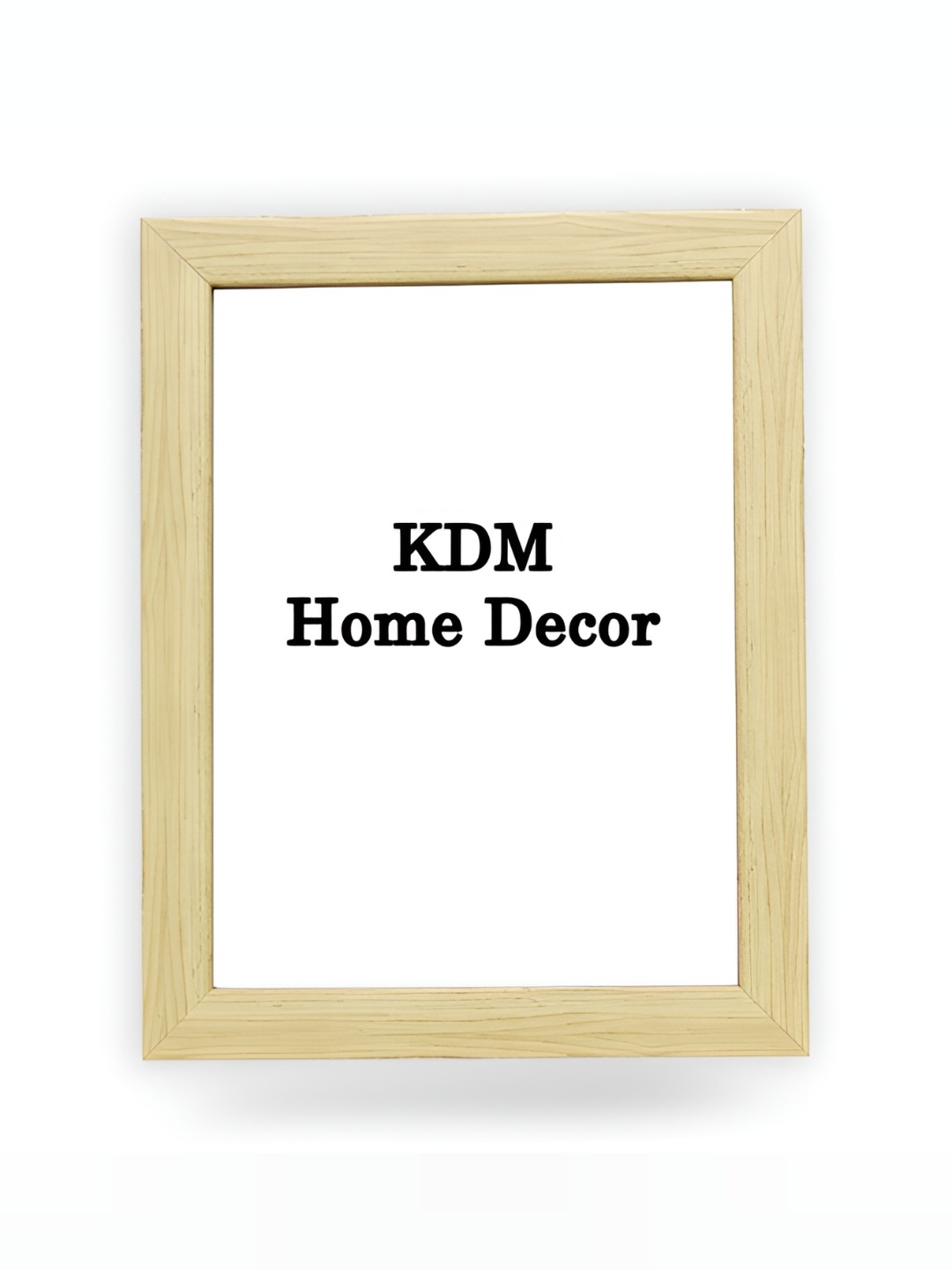 

KDM HOME DECOR Yellow & White Wooden Table Photo Frames