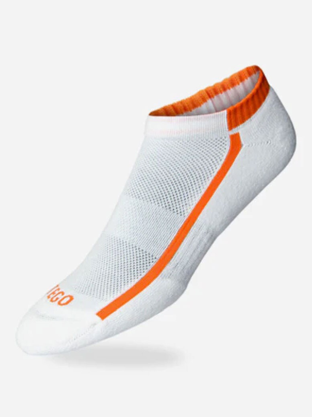 

TEGO Cotton Seamless & Anti-Microbial Ankle-Length Socks, White