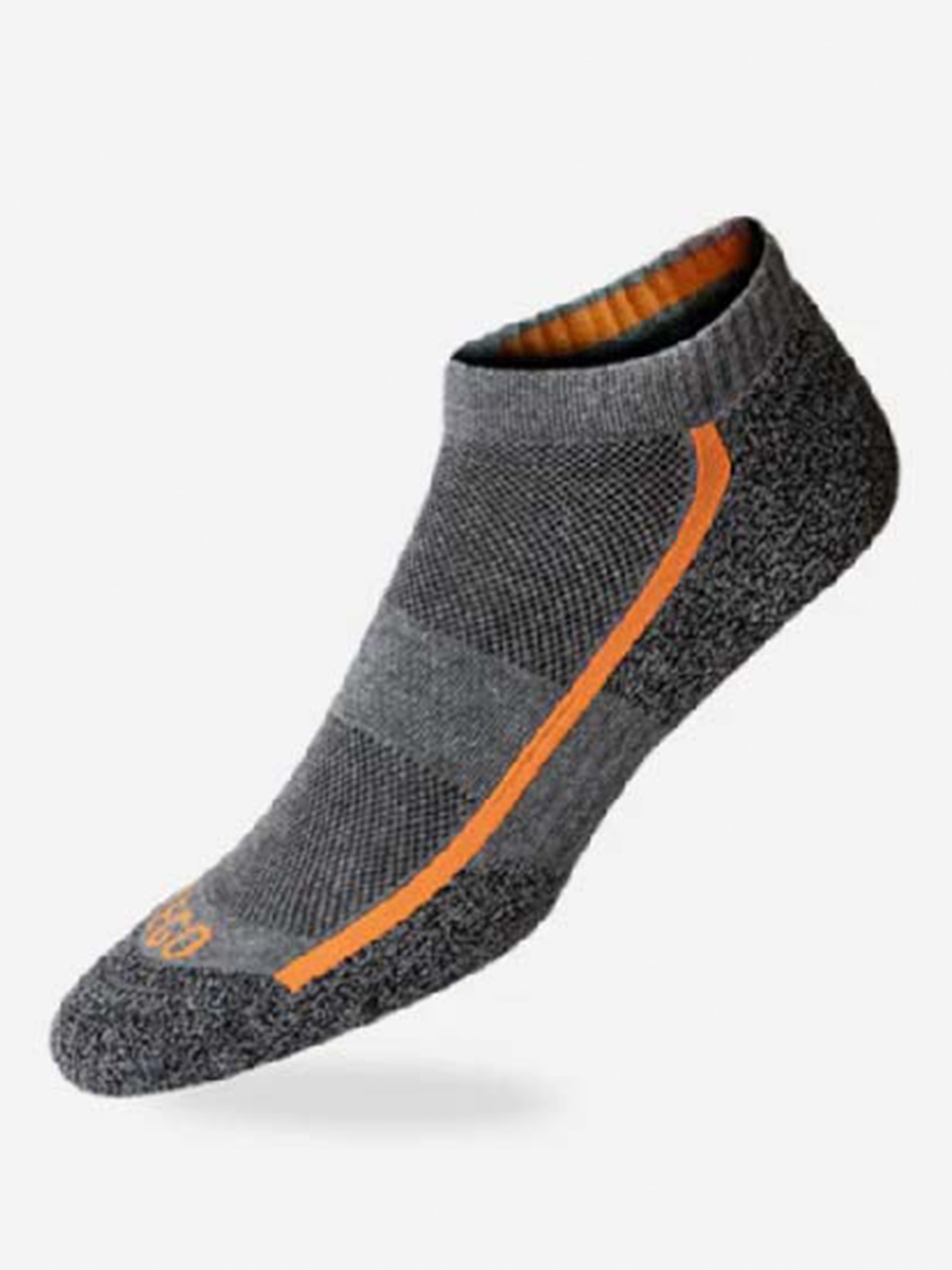 

TEGO Patterned Ankle Length Socks, Grey
