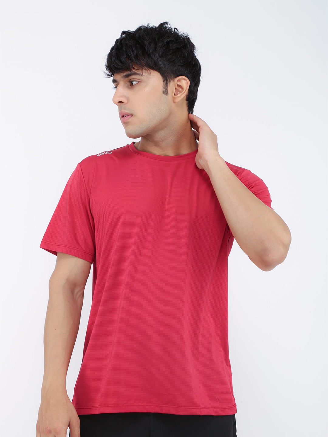 

DIDA Men Dri-FIT Pockets T-shirt, Red