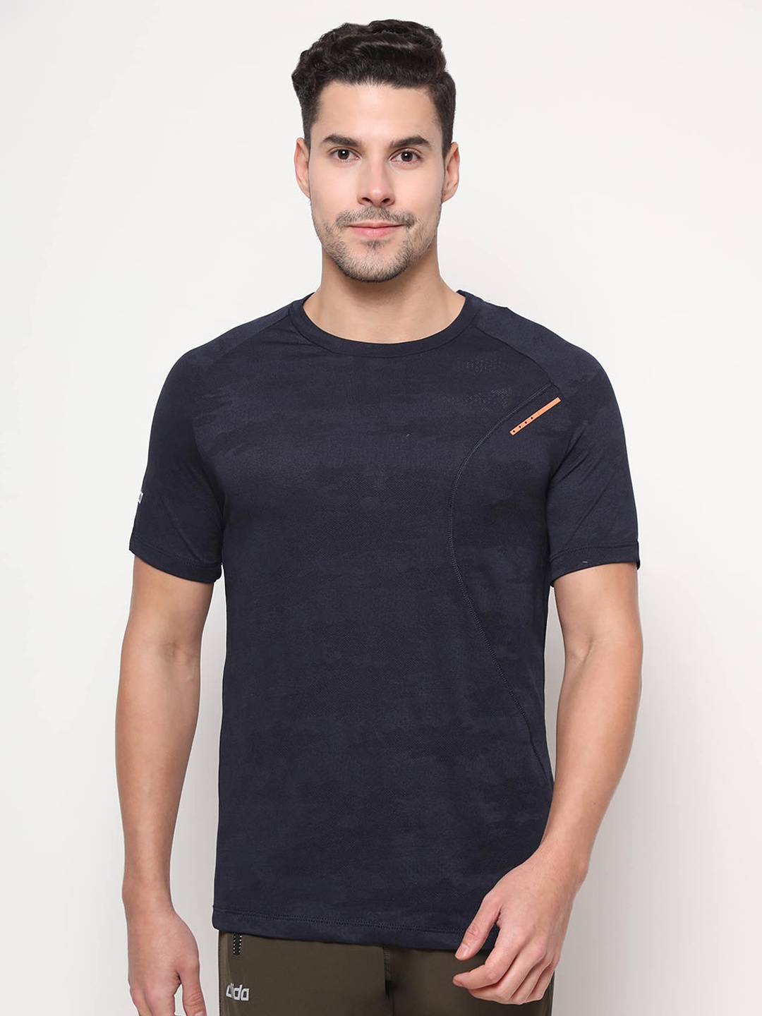 

DIDA Men Dri-FIT Pockets T-shirt, Navy blue