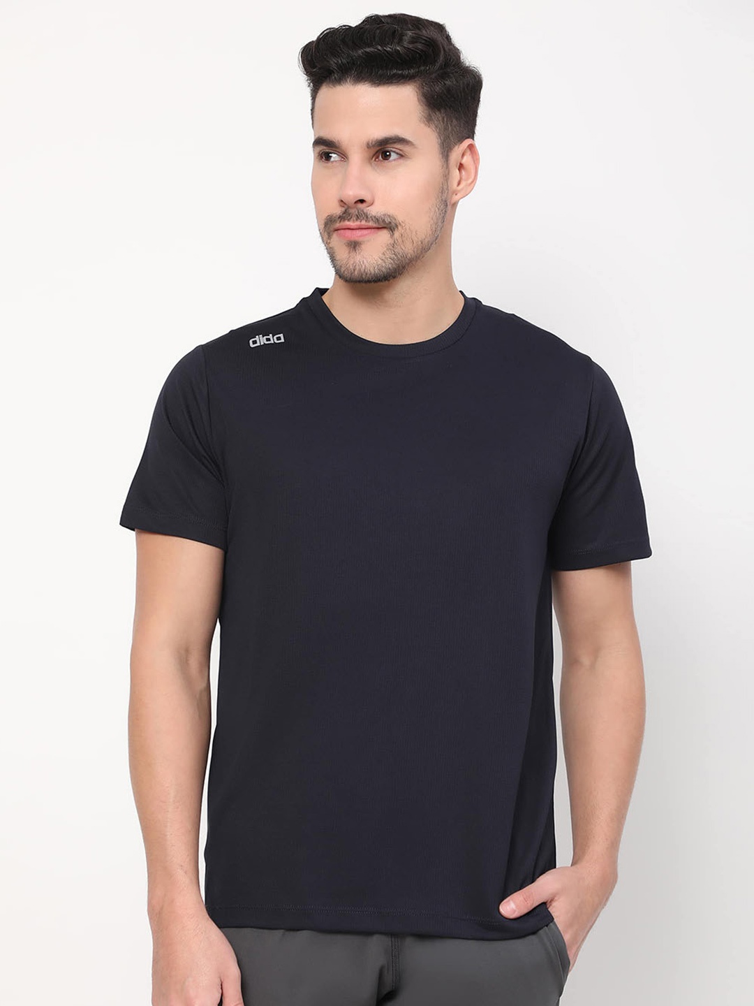 

DIDA Men Dri-FIT Pockets T-shirt, Navy blue