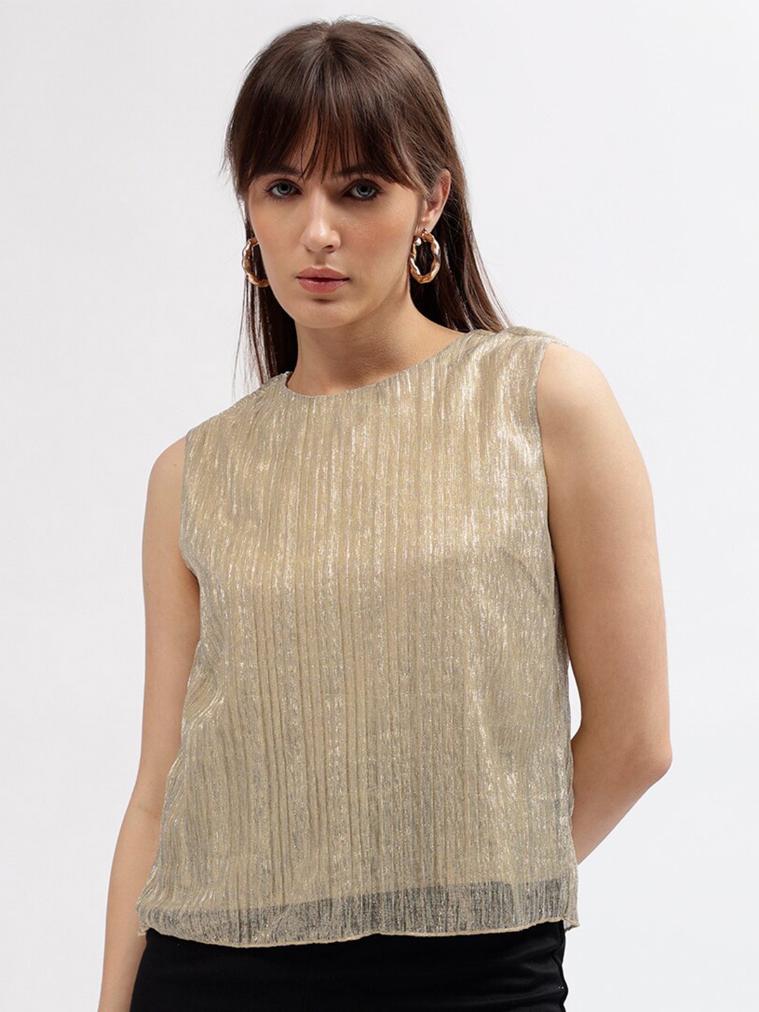 

CENTRESTAGE Top, Gold
