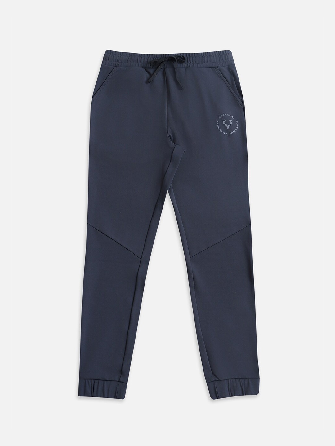 

Allen Solly Junior Boys Mid-Rise Regular Fit Joggers, Navy blue