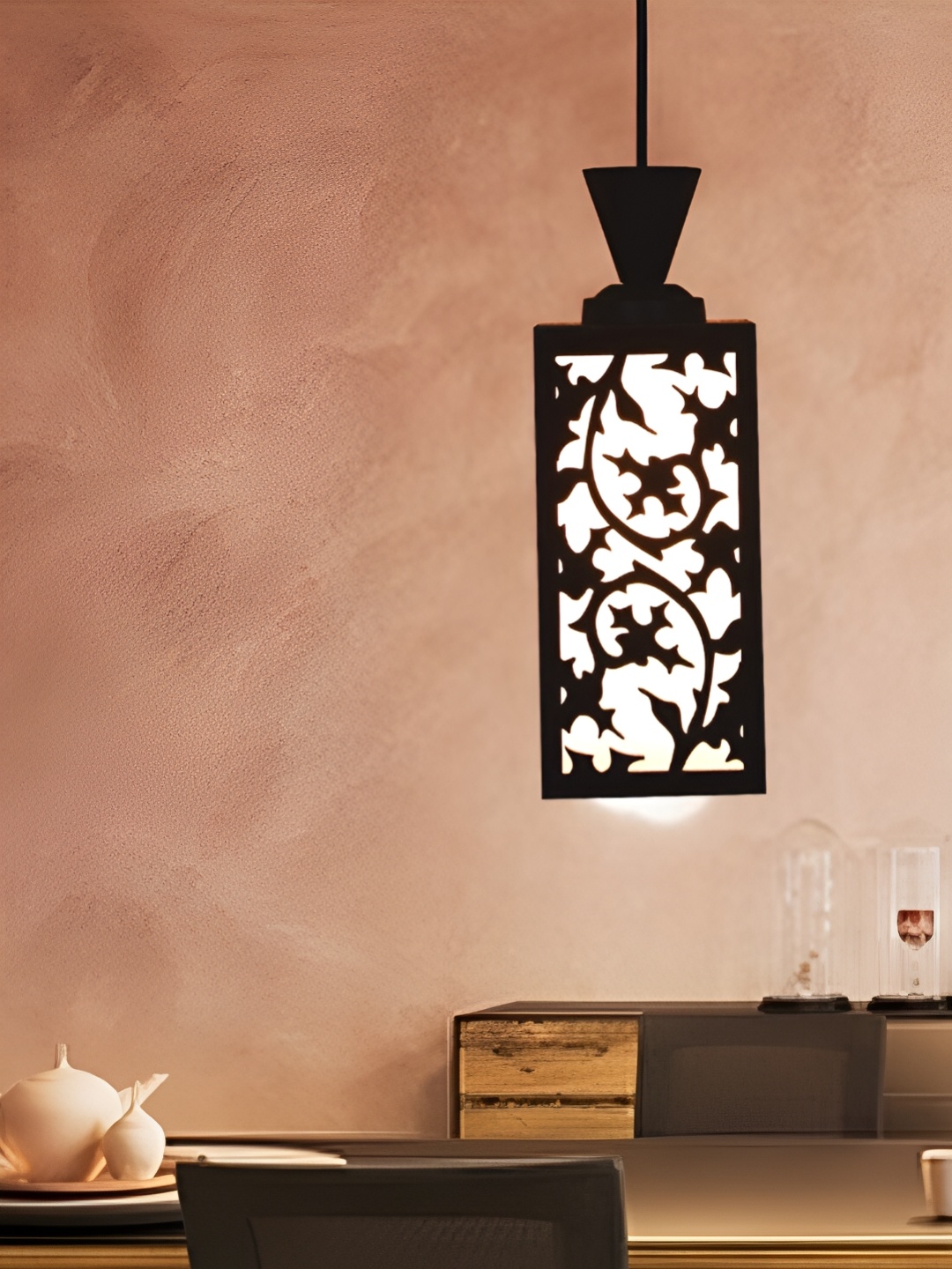 

Afast Brown Traditional Ceiling Lamp