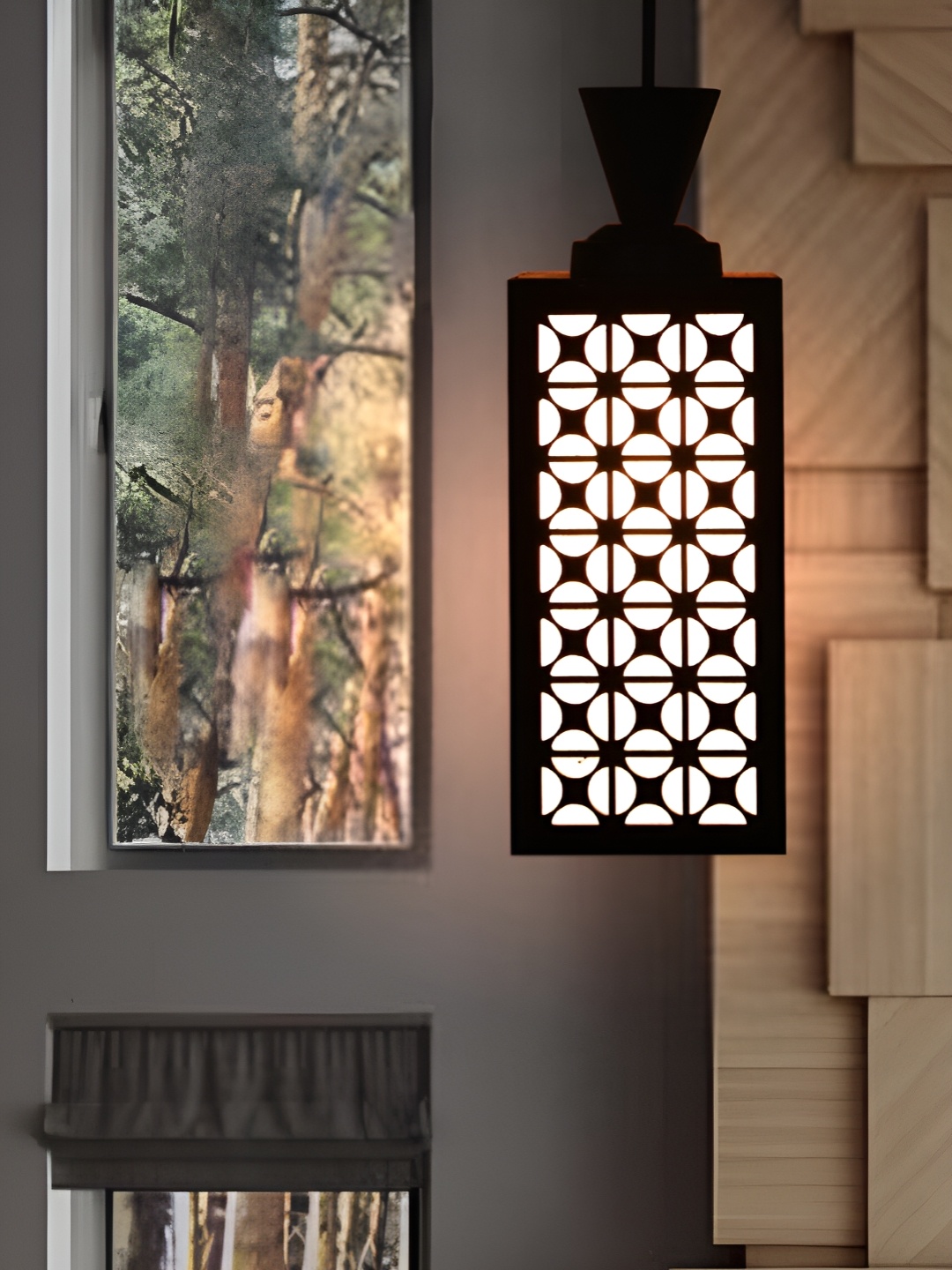 

Afast Brown Traditional Ceiling Lamp