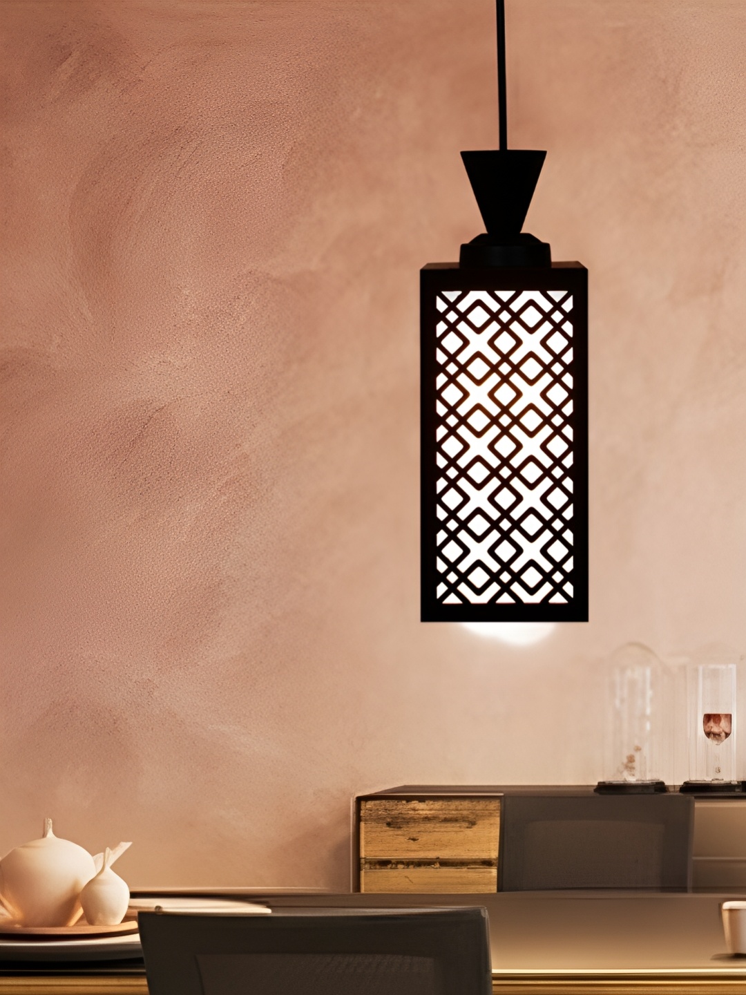 

Afast Brown Traditional Ceiling Lamp