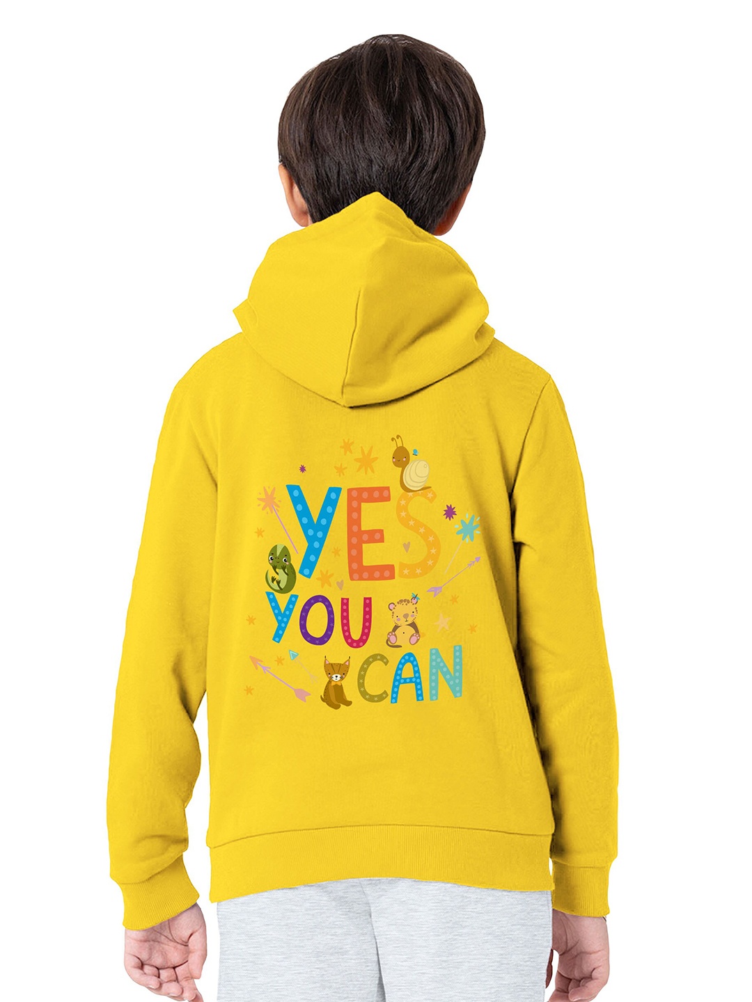 

BAESD Boys Hooded Sweatshirt, Yellow