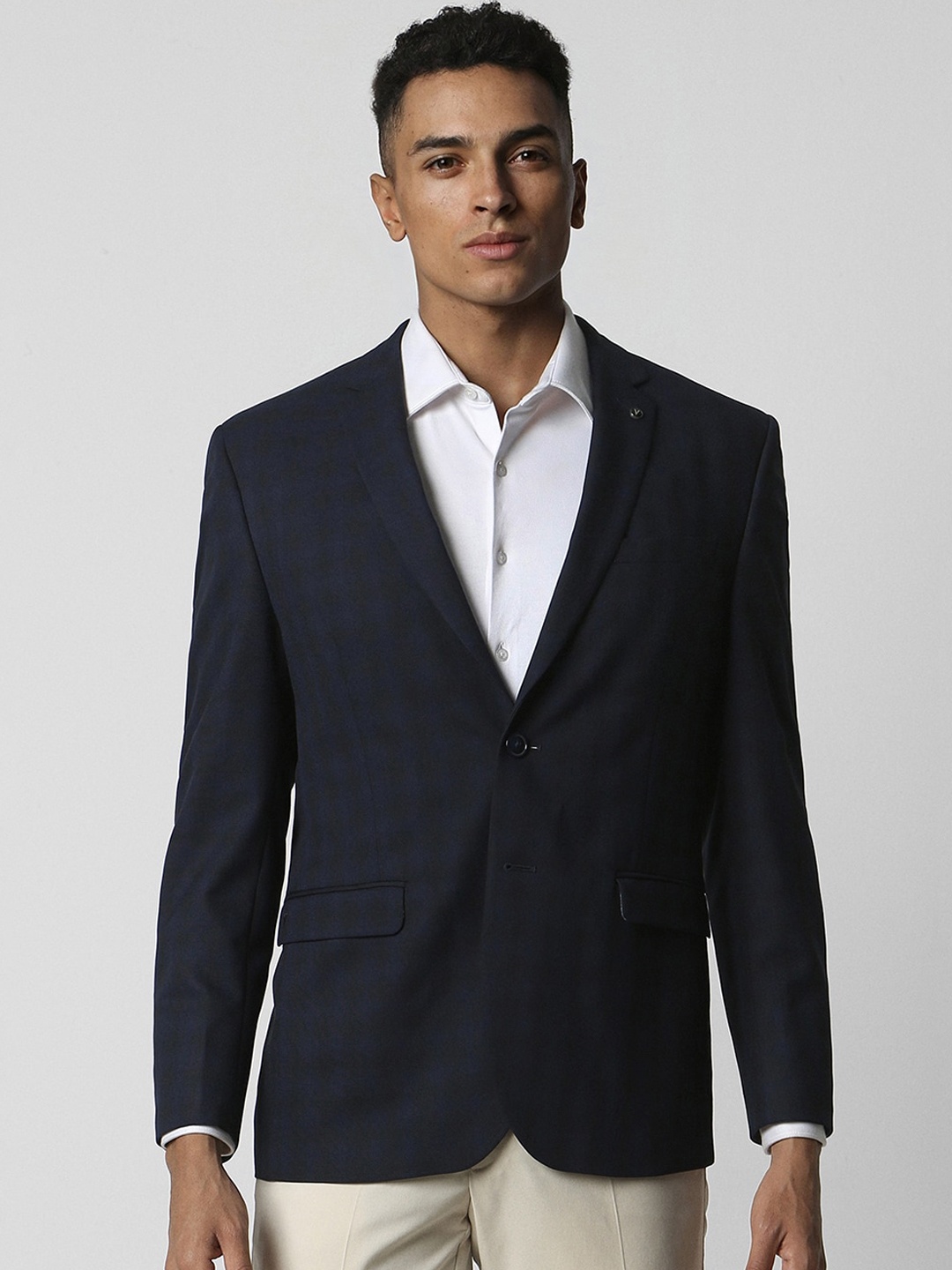 

Van Heusen Slim-Fit Single Breasted Blazer, Black