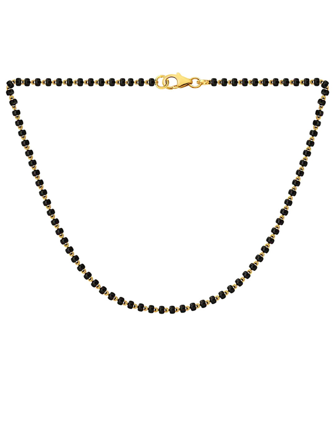 

Vighnaharta Gold-Plated Artificial Stones Mangalsutra