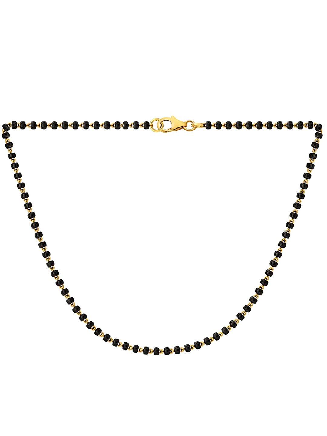 

Vighnaharta Gold-Plated Artificial Stones Mangalsutra