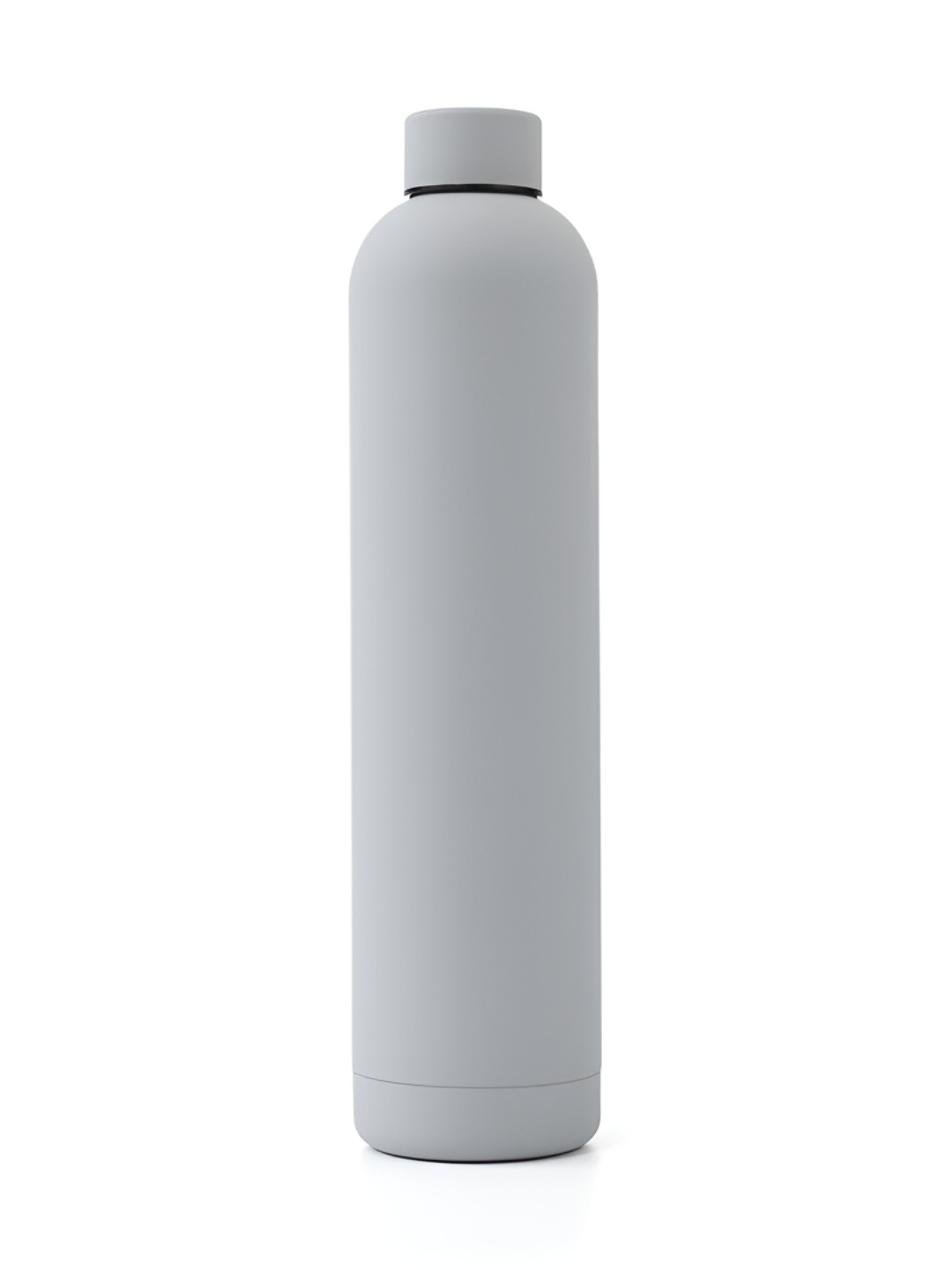 

UMAI Grey Single Stainless Steel Water Bottle with Smooth Rubber Finish 1l