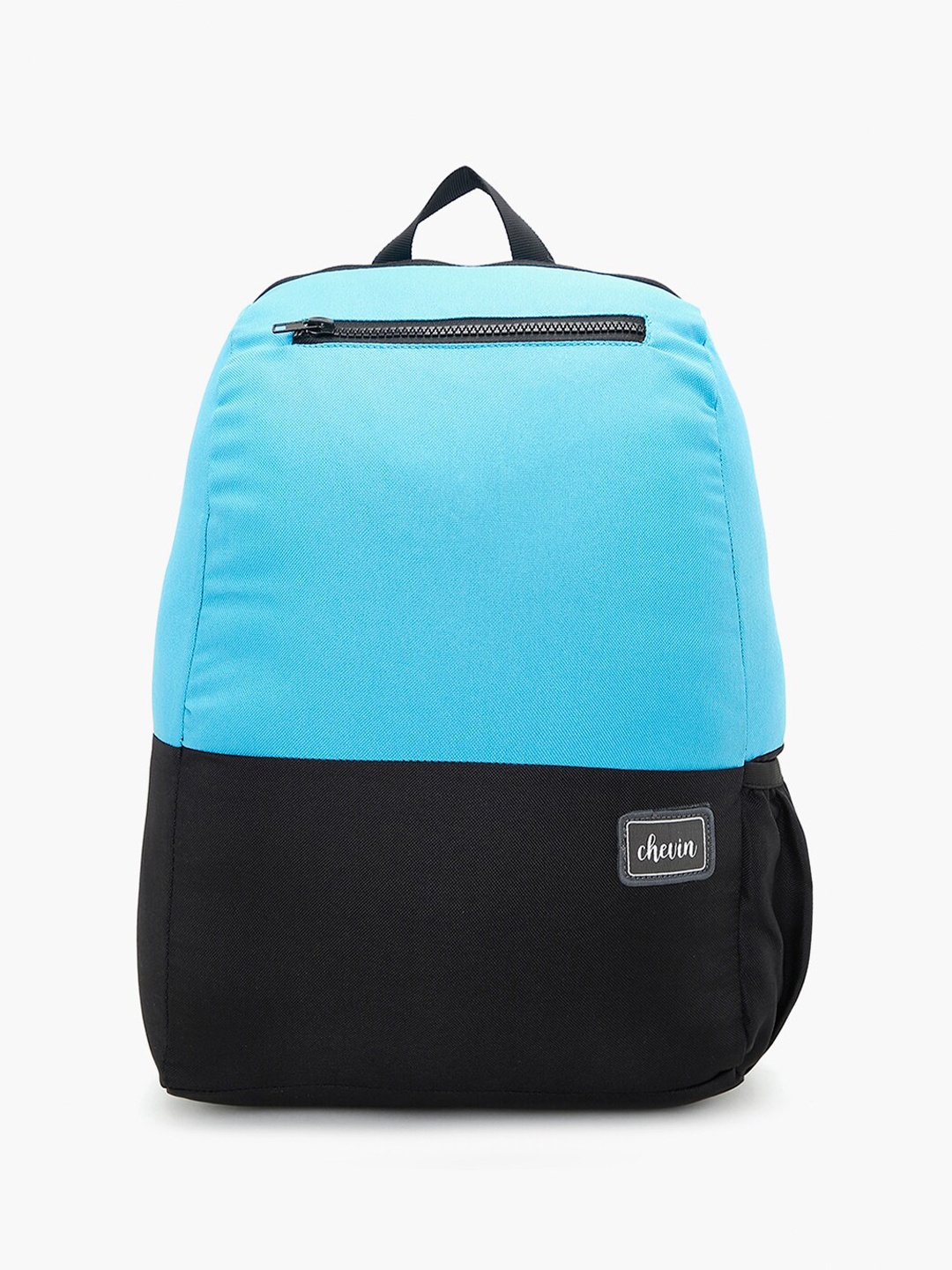 

CHEVIN Unisex Contrast Detail Water Resistance Padded Backpack, Blue