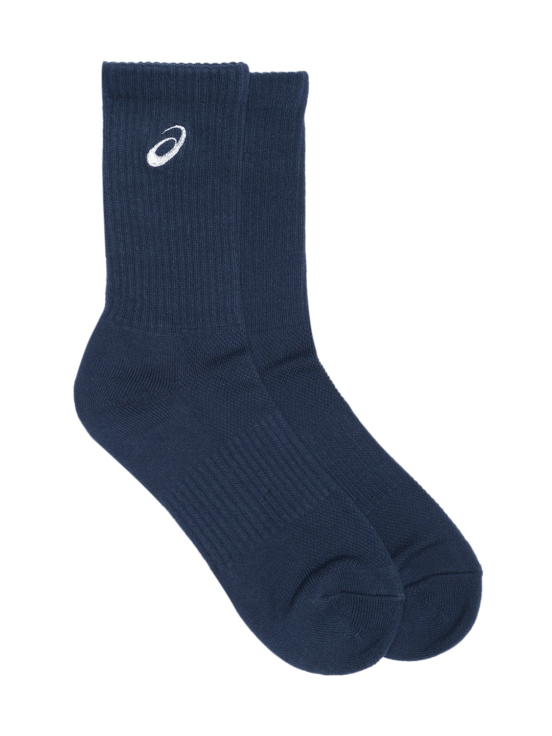 

ASICS Unisex Crew Above Ankle Length Socks, Navy blue