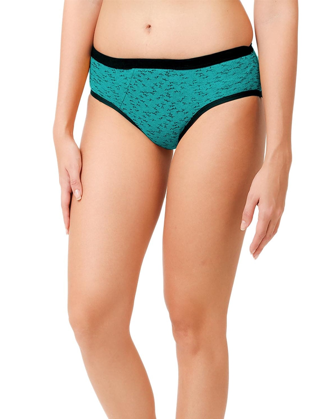 

CareDone Pack of 2 Printed Period Briefs, Blue
