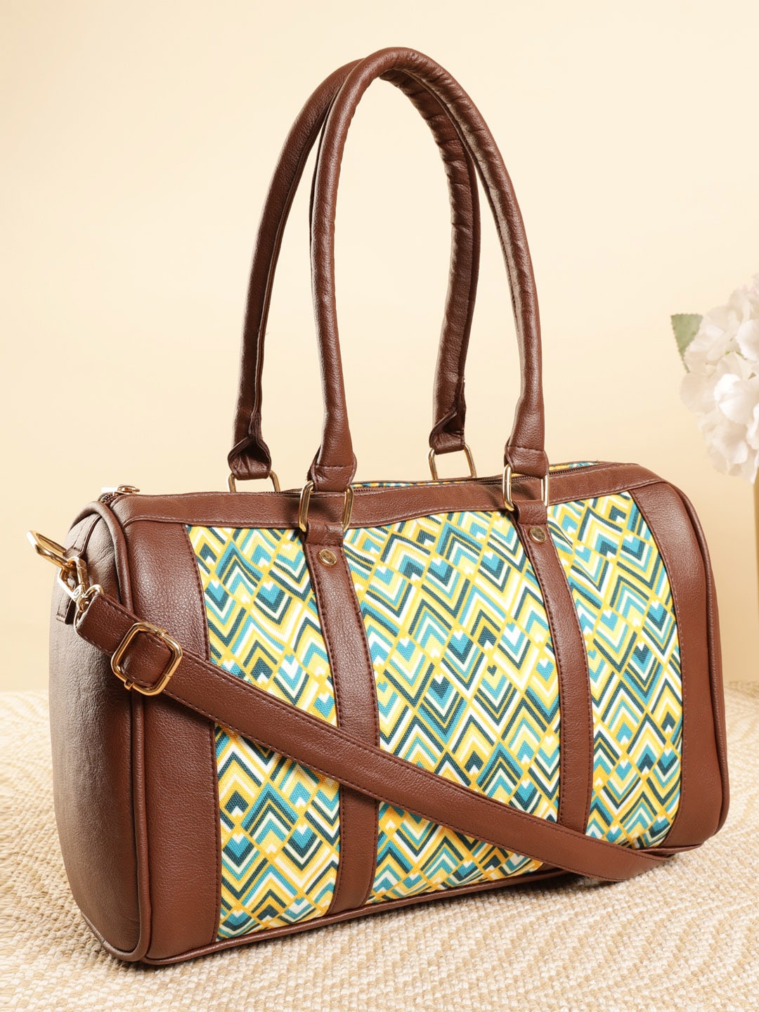 

DEEBACO Shopper Handheld Bag, Green