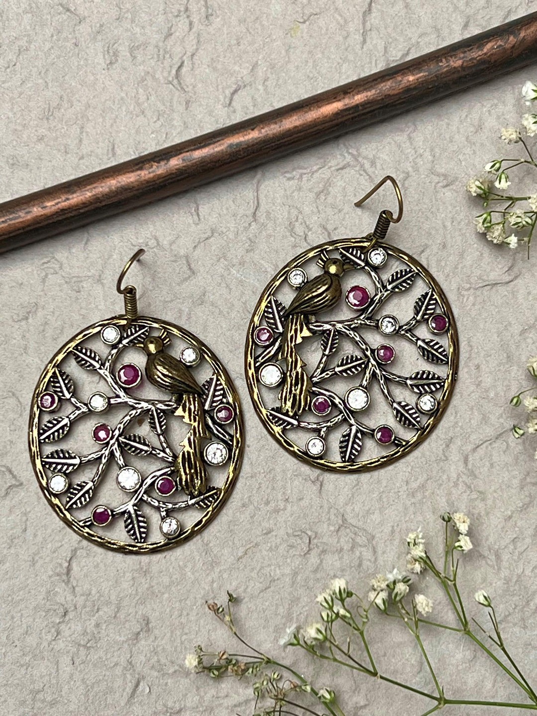 

Prettilicious Contemporary Drop Earrings, Silver