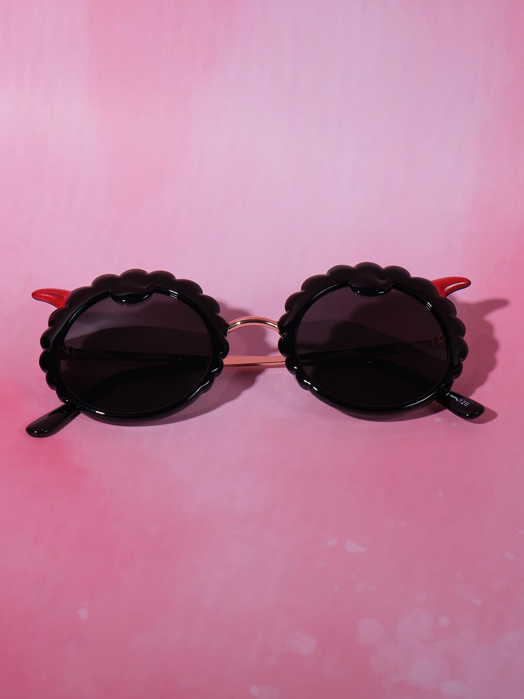 

DukieKooky Kids Round Sunglasses with UV Protected Lens DKSG441A, Black