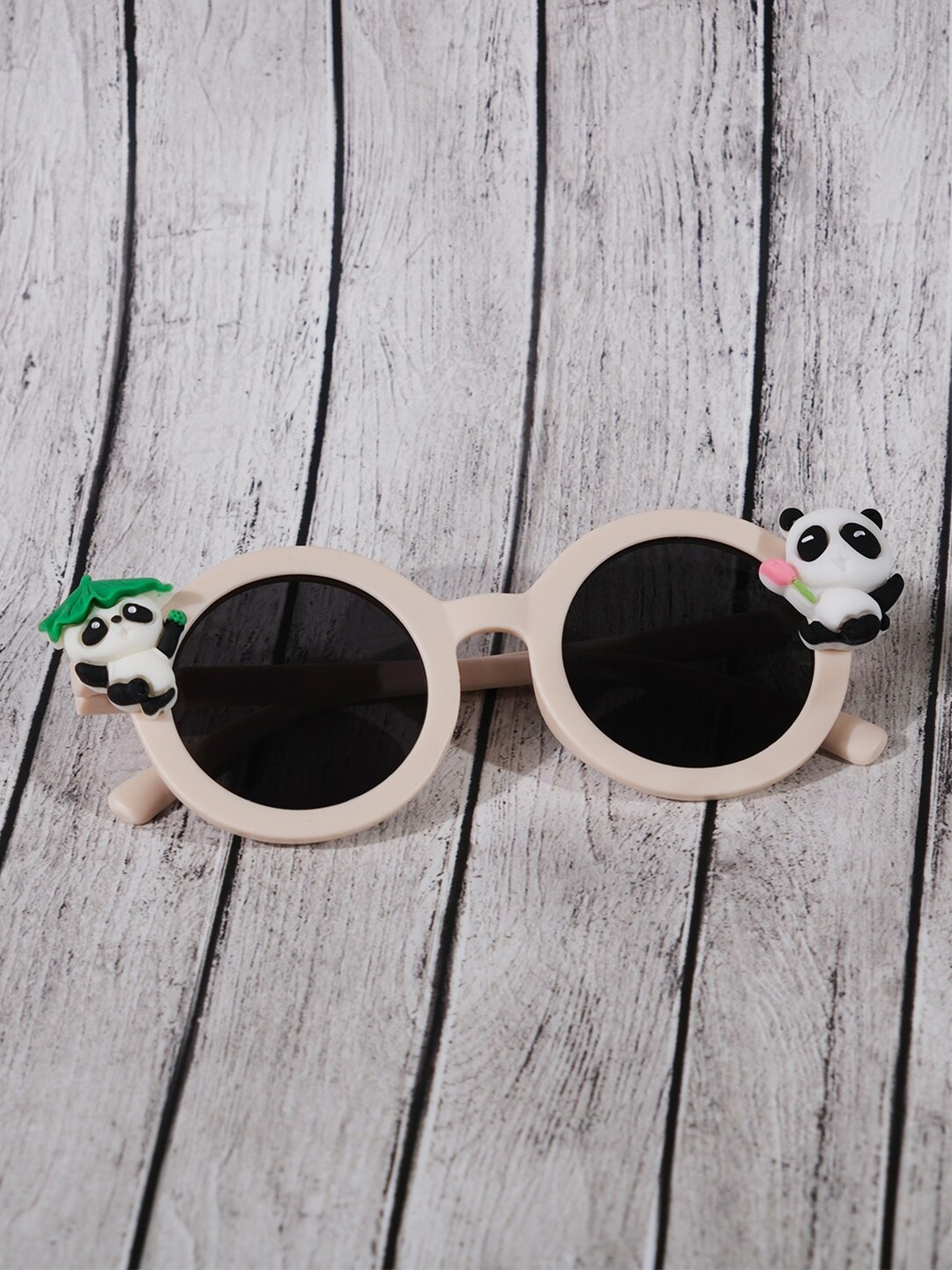 

DukieKooky Kids Round Sunglasses with UV Protected Lens DKSG448D, Black