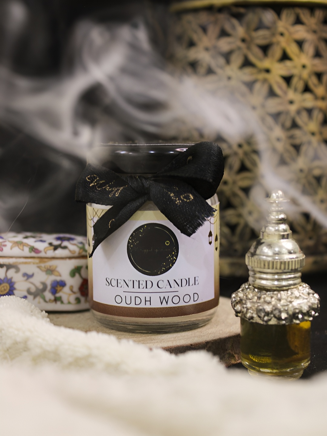 

Wrapped up Love White 1 pieces Jar Candle