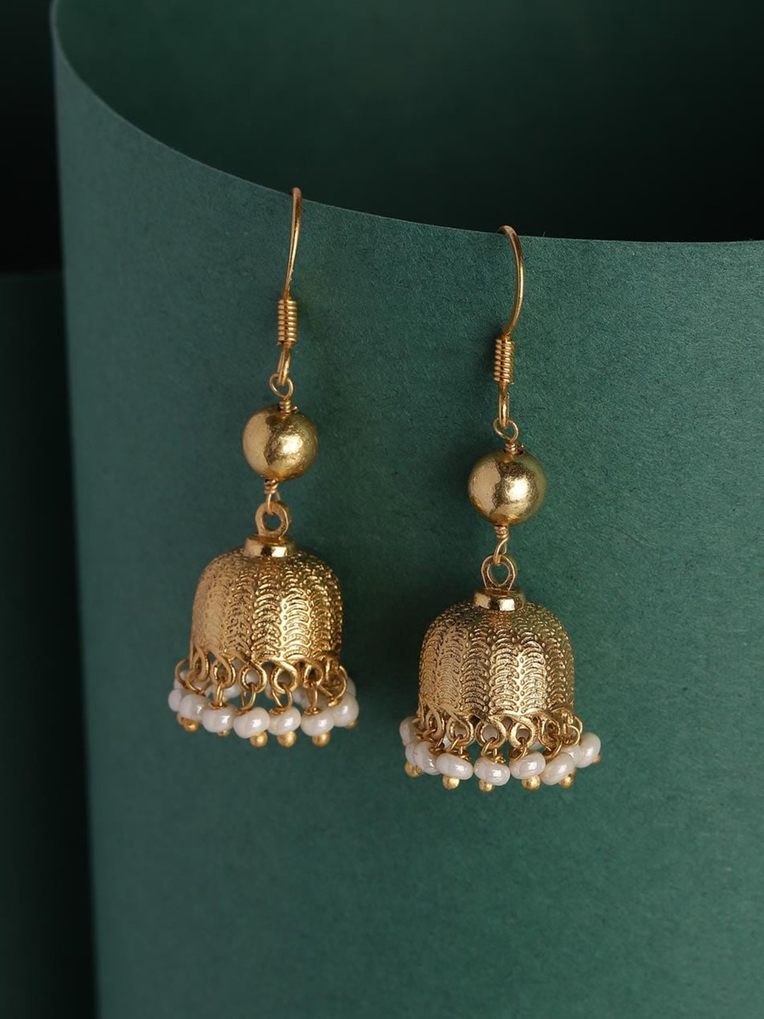 

Fabindia Dome Shaped Jhumkas, Gold
