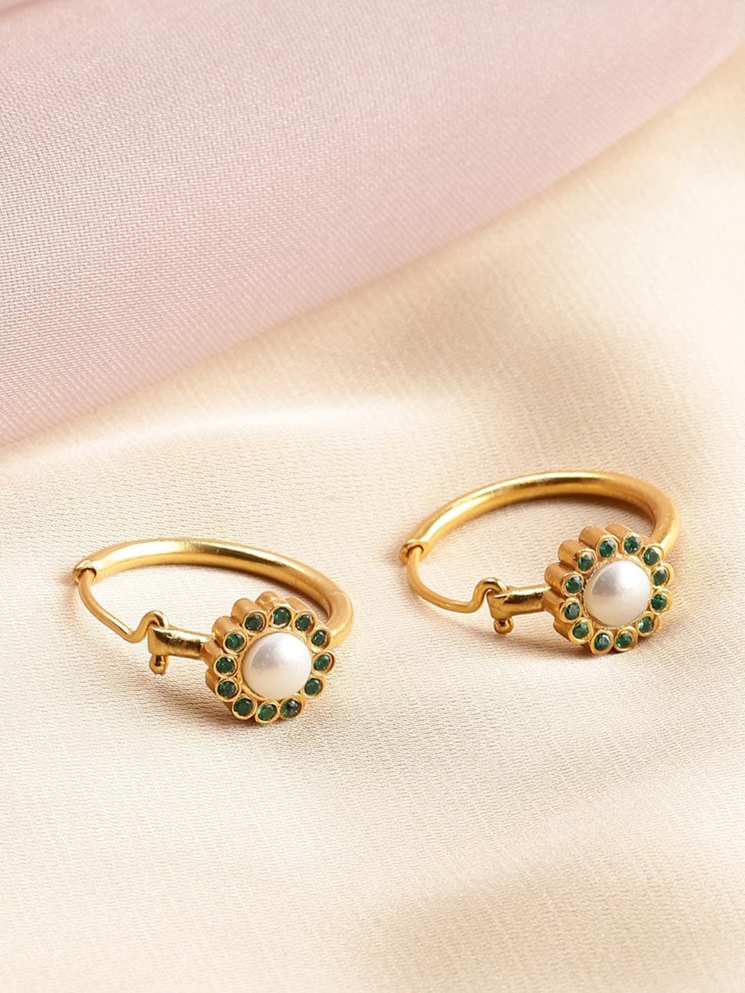 

Fabindia Contemporary Hoop Earrings, Gold