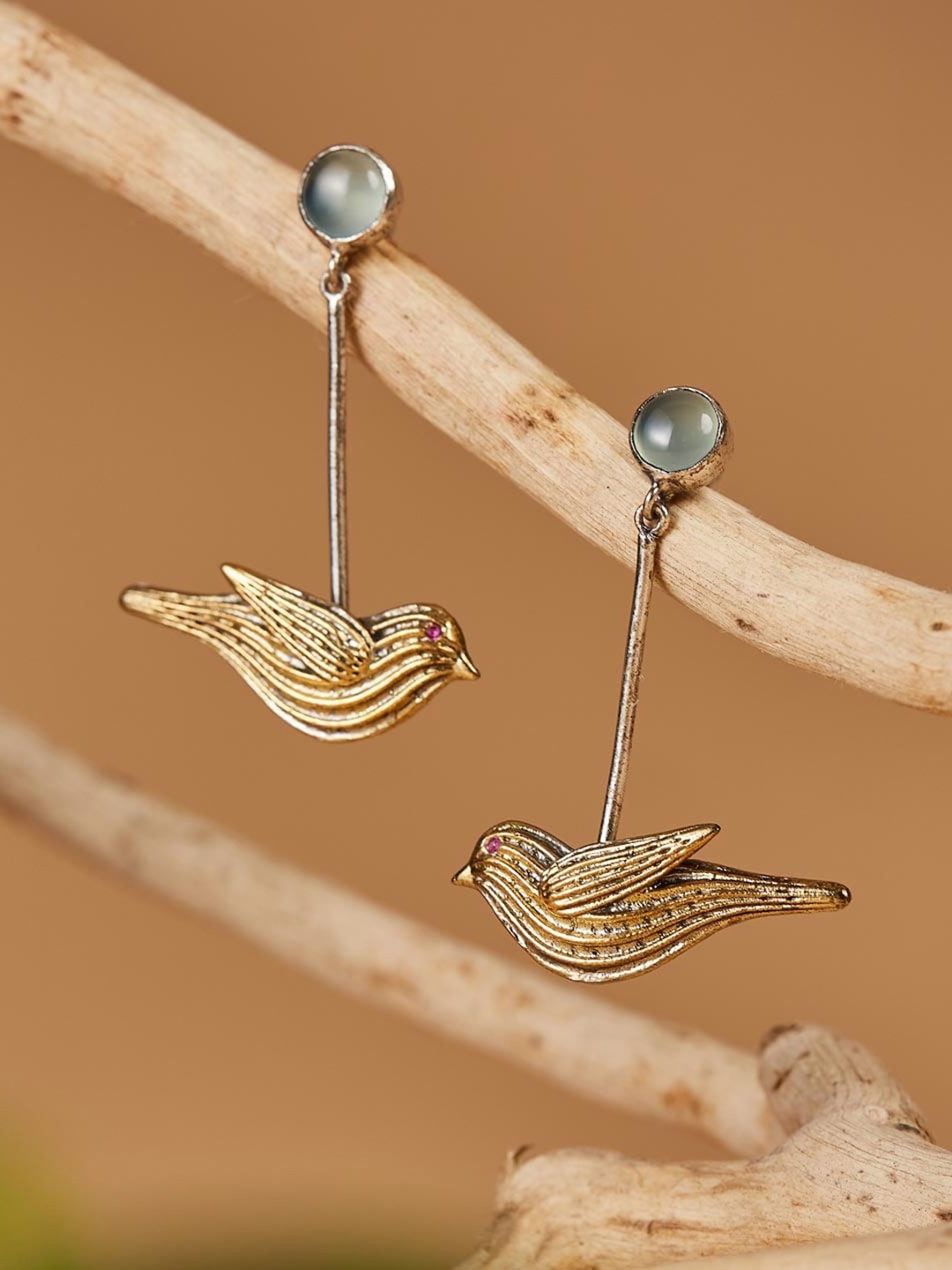 

Fabindia Silver Contemporary Drop Earrings